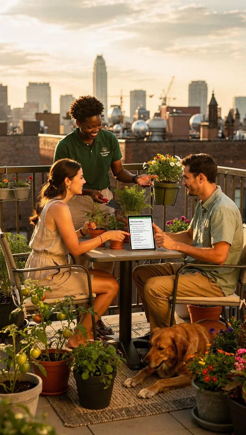 Sunlight's impact on urban gardening success